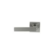 Savona Privacy Lever Handle Satin Nickel gallery detail image