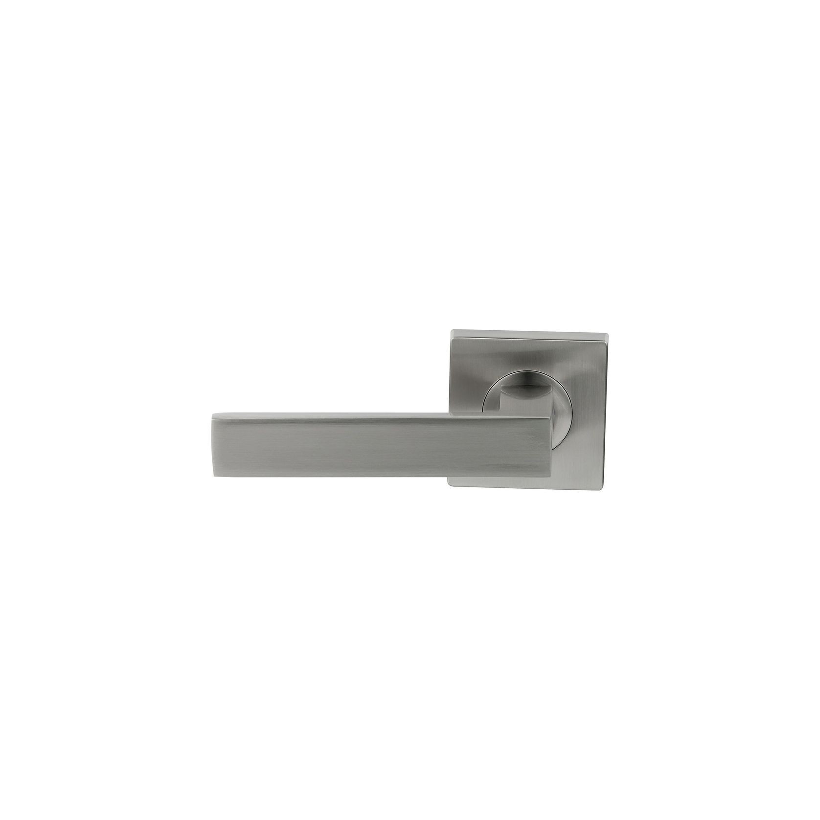 Savona Passage Lever Handle Satin Nickel gallery detail image