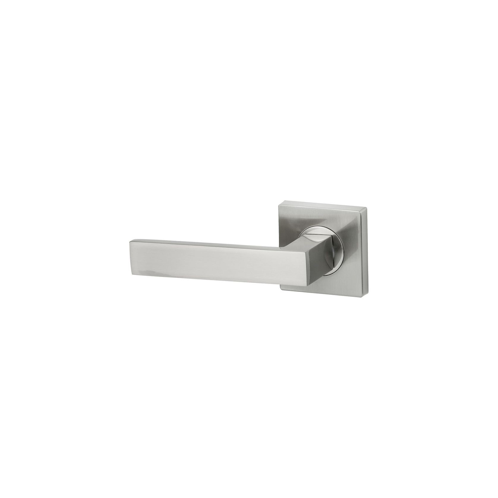 Savona Passage Lever Handle Satin Nickel gallery detail image