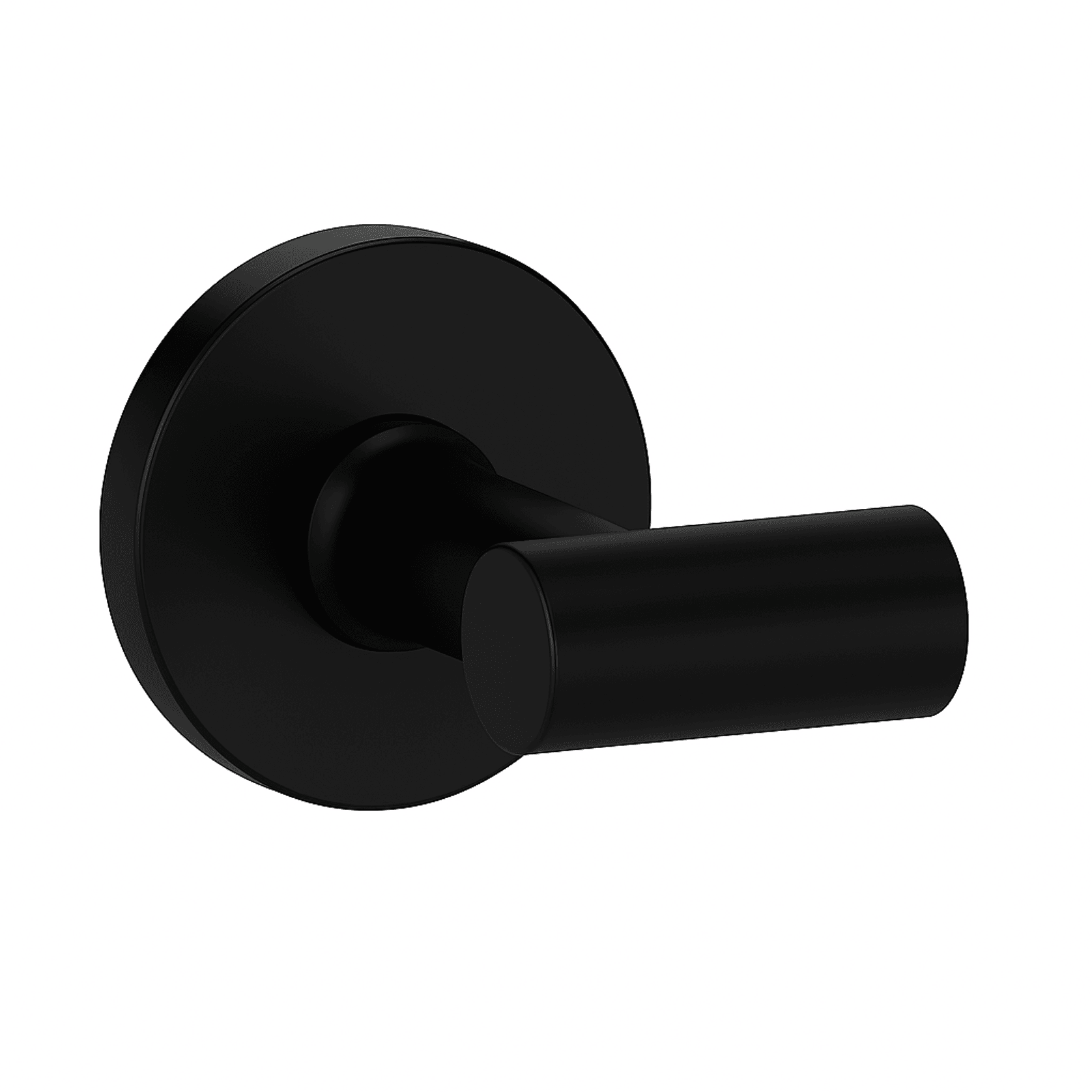 Round Low-Profile Rose in MB finish with Solido Lever gallery detail image
