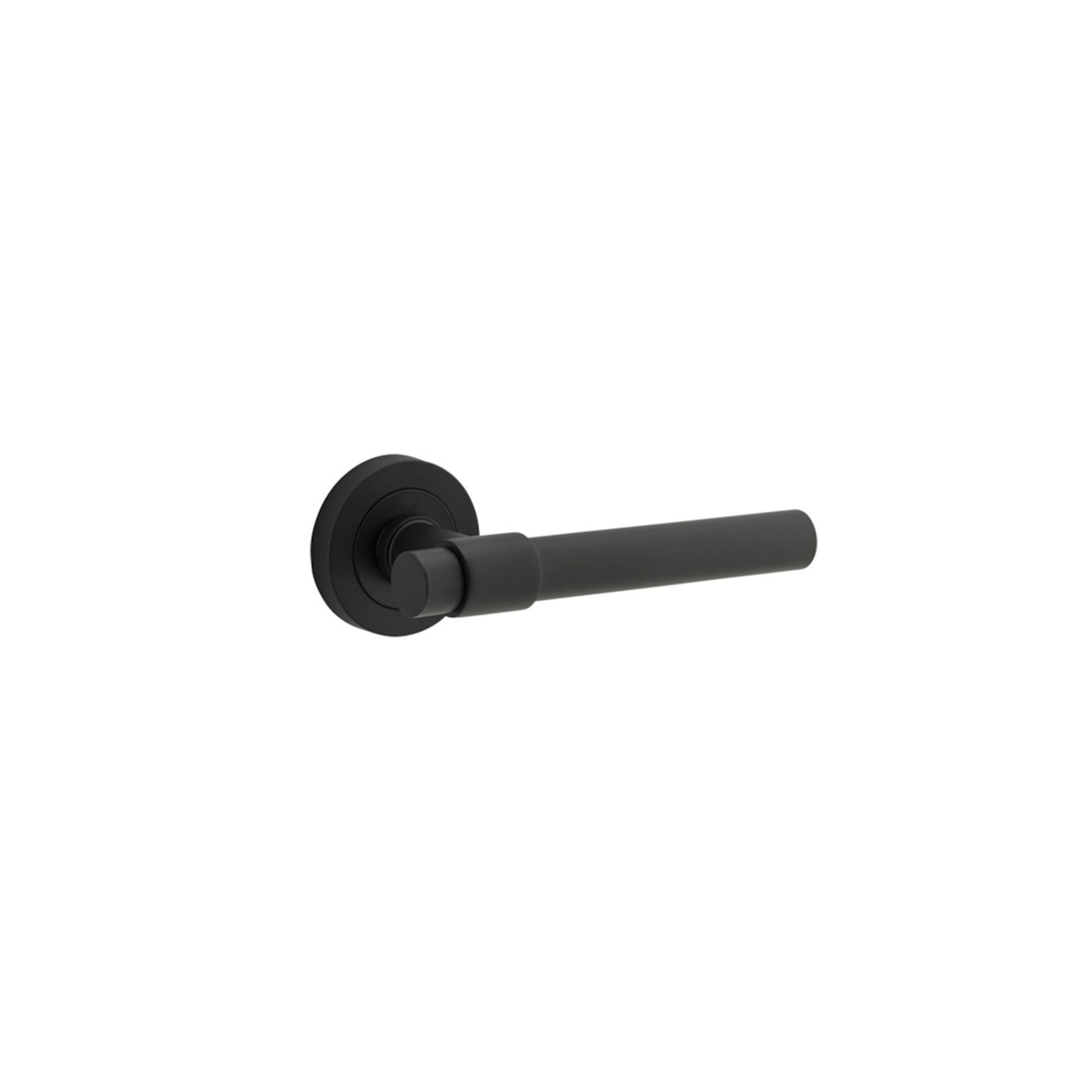 Helsinki Door Lever Round Rose gallery detail image