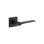 Iver Como Door Lever Handle on Square Rose Passage gallery detail image