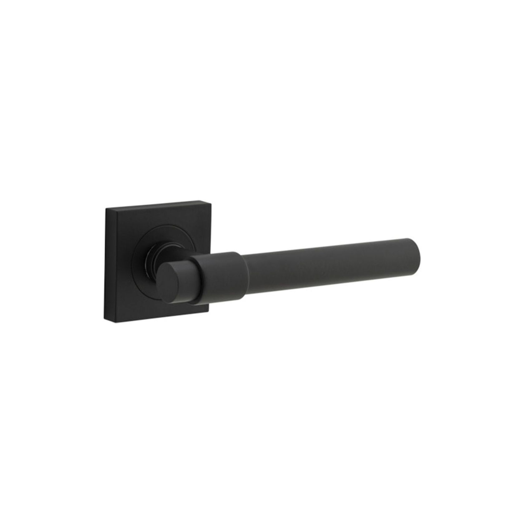 Iver Helsinki Door Lever Handle on Square Rose gallery detail image