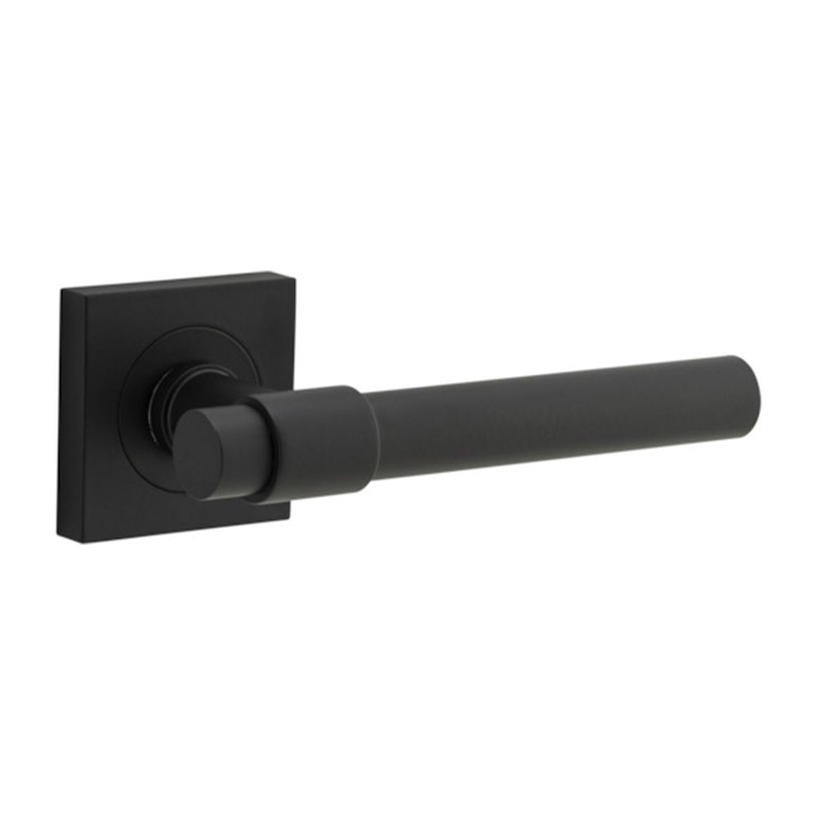 Iver Helsinki Door Lever Handle on Square Rose gallery detail image