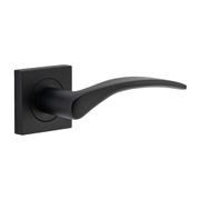 Iver Oxford Door Lever Handle on Square Rose gallery detail image