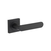 Iver Bronte Door Lever Handle on Square Rose Passage gallery detail image