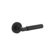 Iver Brunswick Door Lever Handle on Round Rose Passage gallery detail image