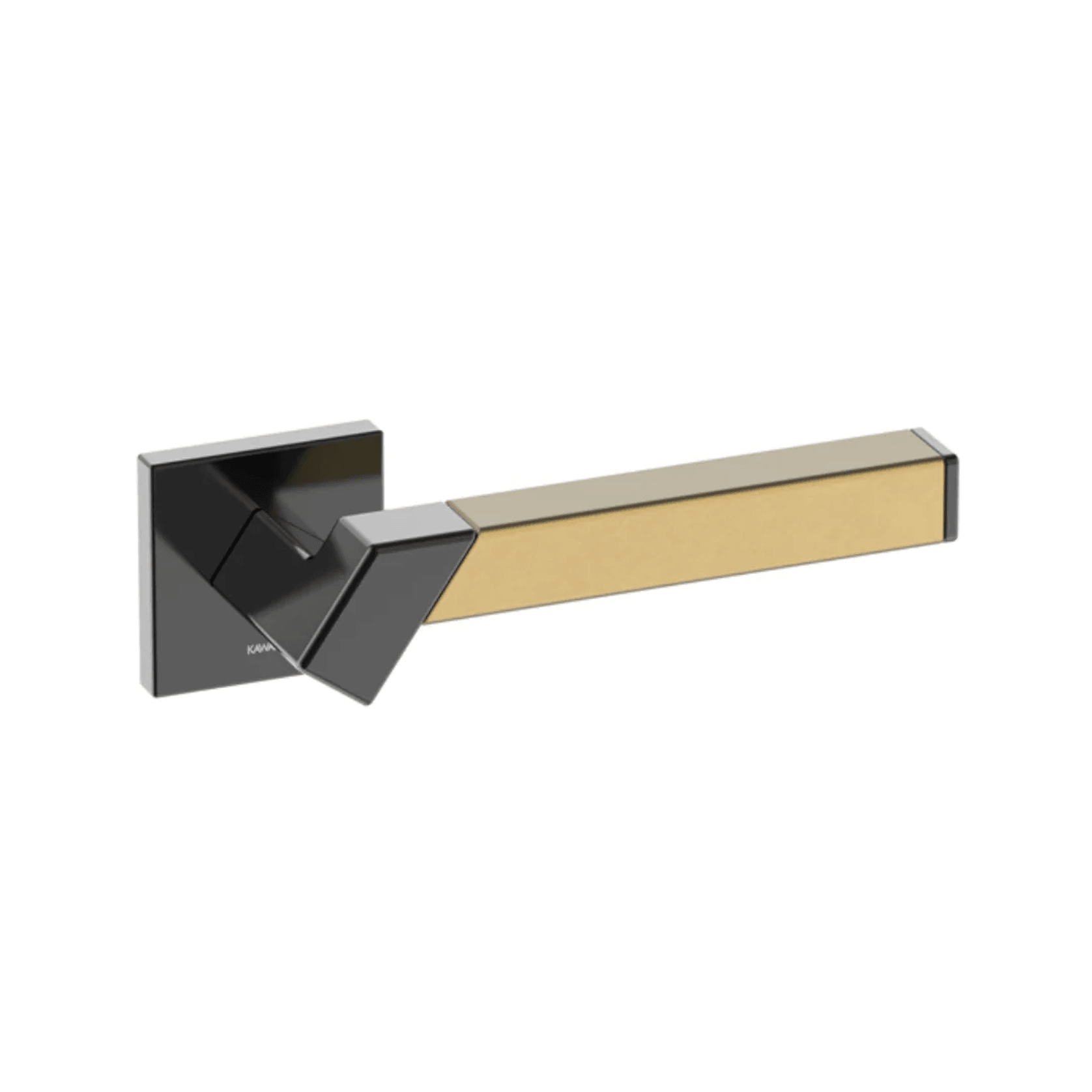 Kawajun Solid Brass and Vertigo Door Leverset TBT gallery detail image