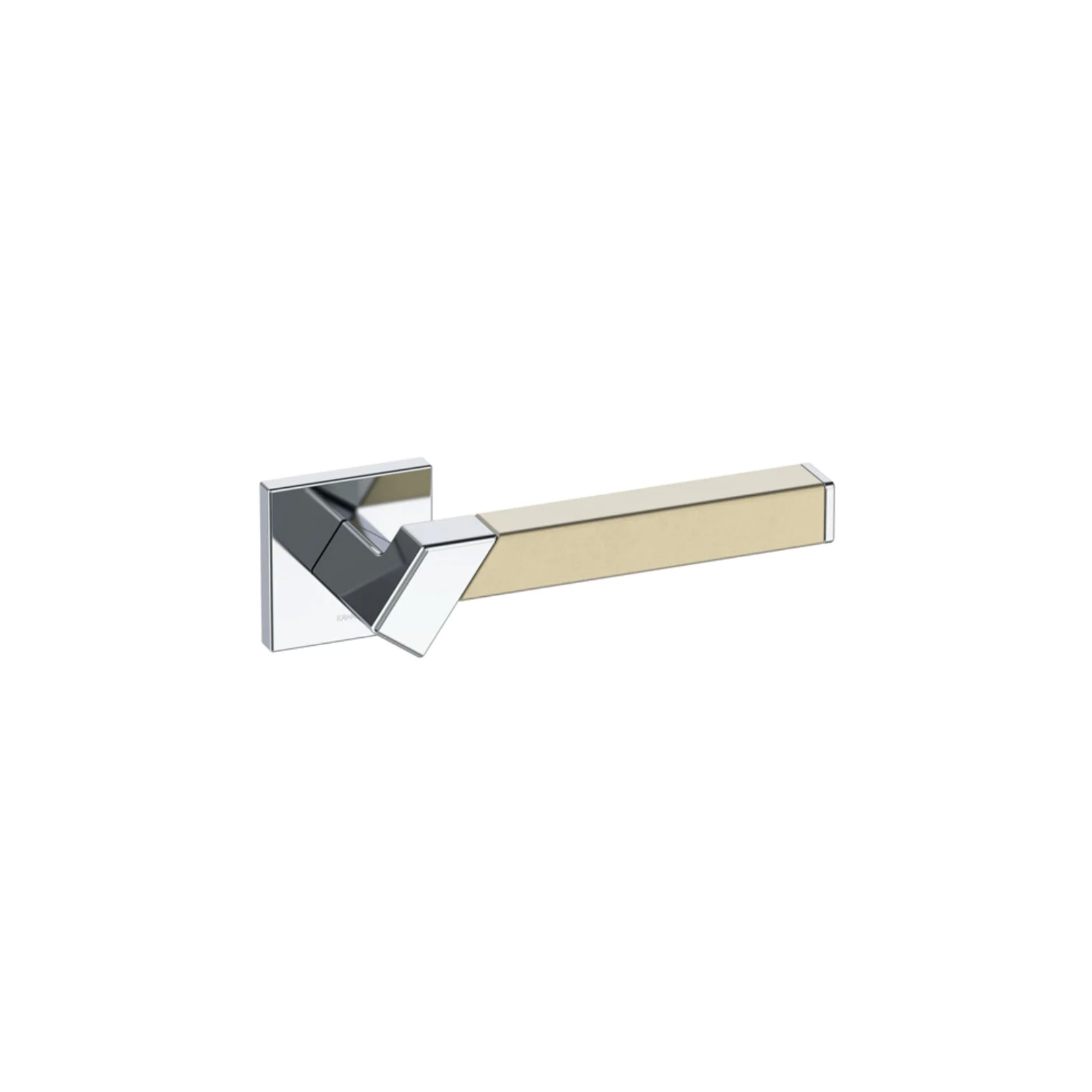 Kawajun Solid Brass and Vertigo Door Leverset TBT gallery detail image