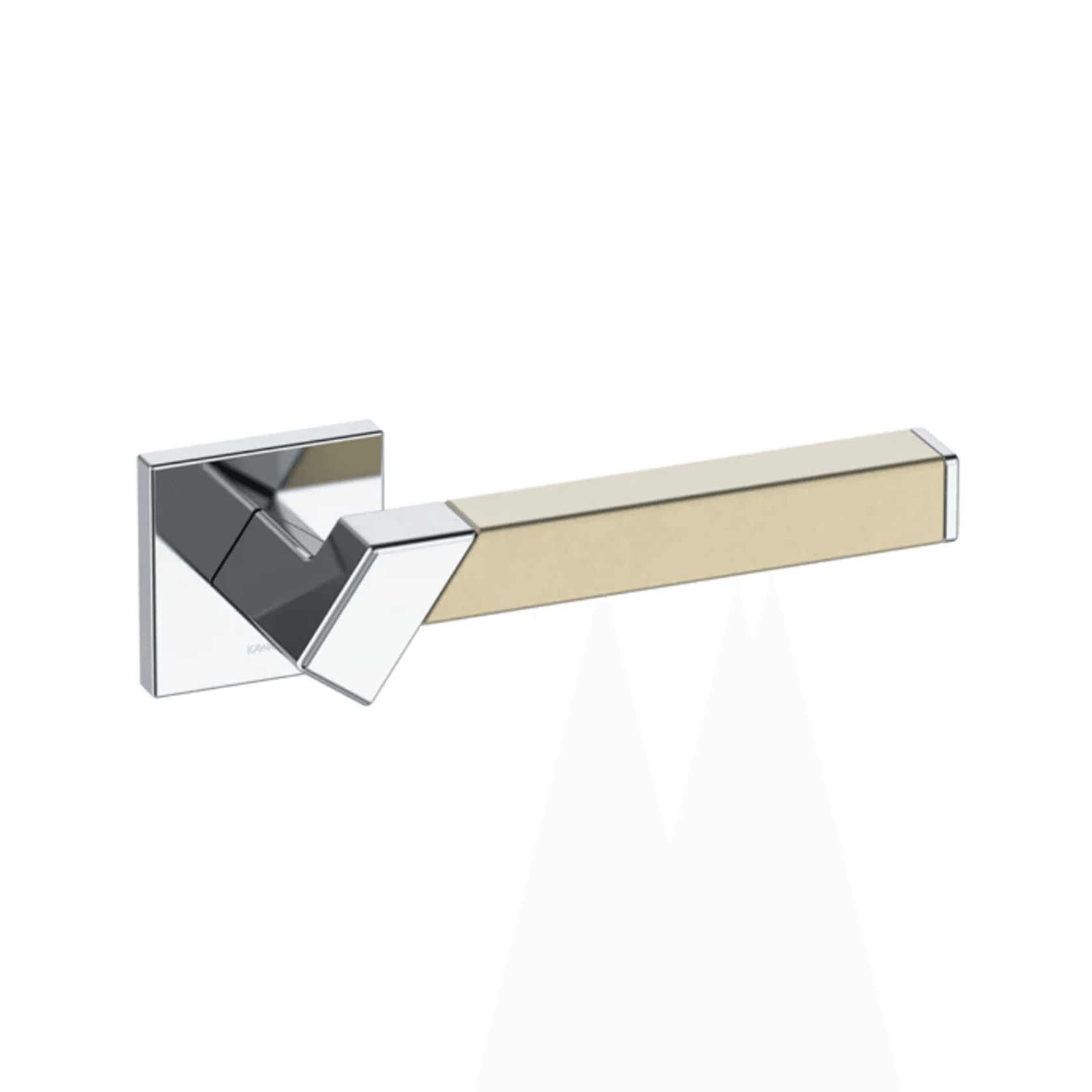 Kawajun Solid Brass and Vertigo Door Leverset TBT gallery detail image