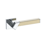 Kawajun Solid Brass and Vertigo Door Leverset TBT gallery detail image