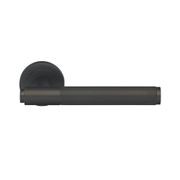 Manital Syntax Knurled Door Lever Passage Set gallery detail image