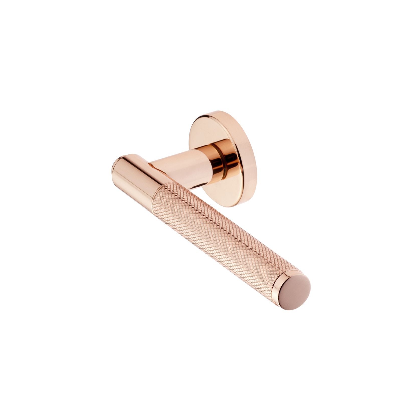 Manital Syntax Knurled Door Lever Passage Set gallery detail image