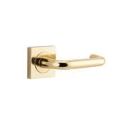Iver Oslo Square Lever Door Handle on Rose Passage gallery detail image