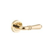Iver Sarlat Door Lever Handle on Round Rose gallery detail image