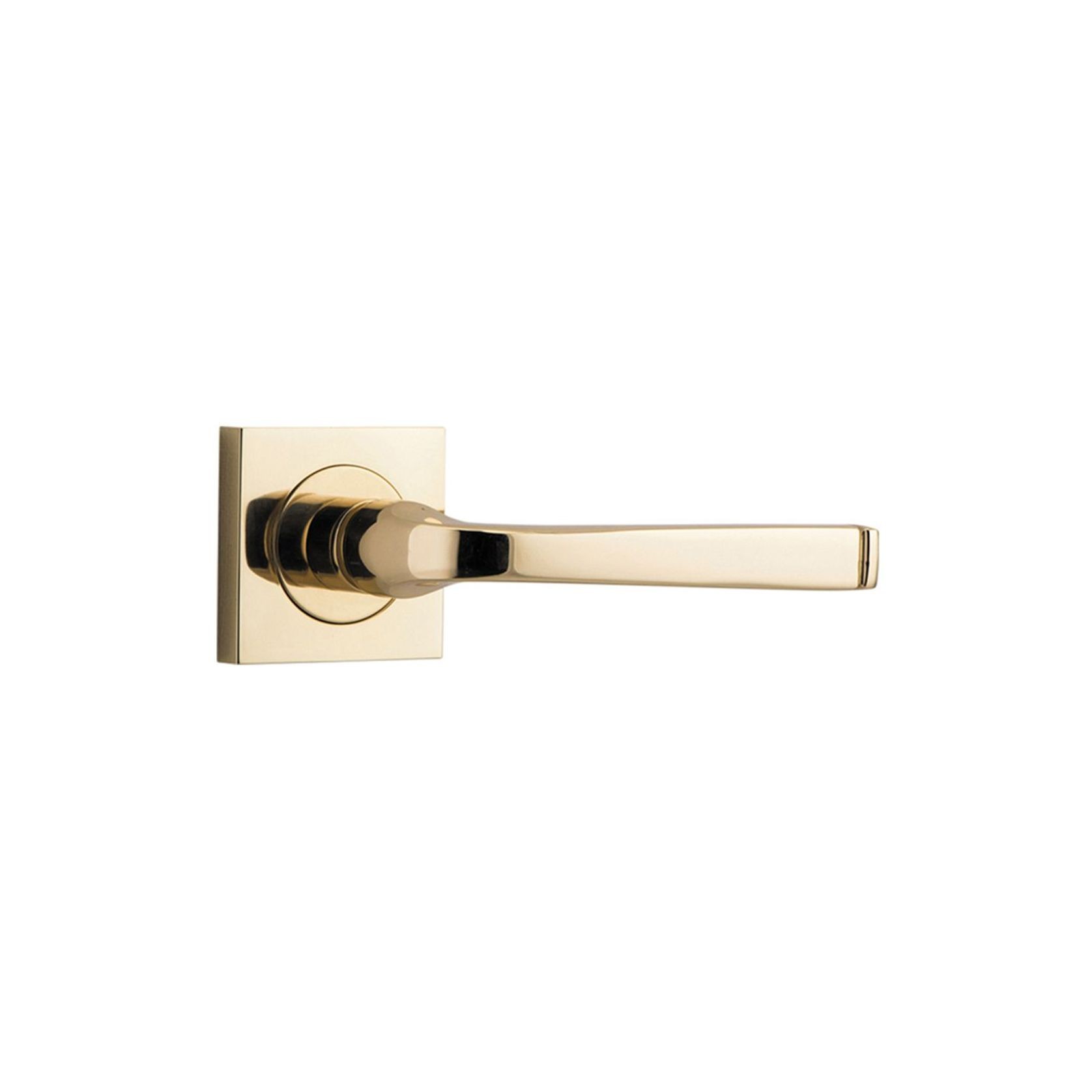 Iver Annecy Door Lever Handle on Square Rose gallery detail image