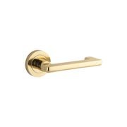 Iver Baltimore Return Door Lever Handle on Round Rose gallery detail image