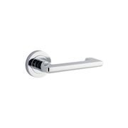 Iver Baltimore Return Door Lever Handle on Round Rose gallery detail image