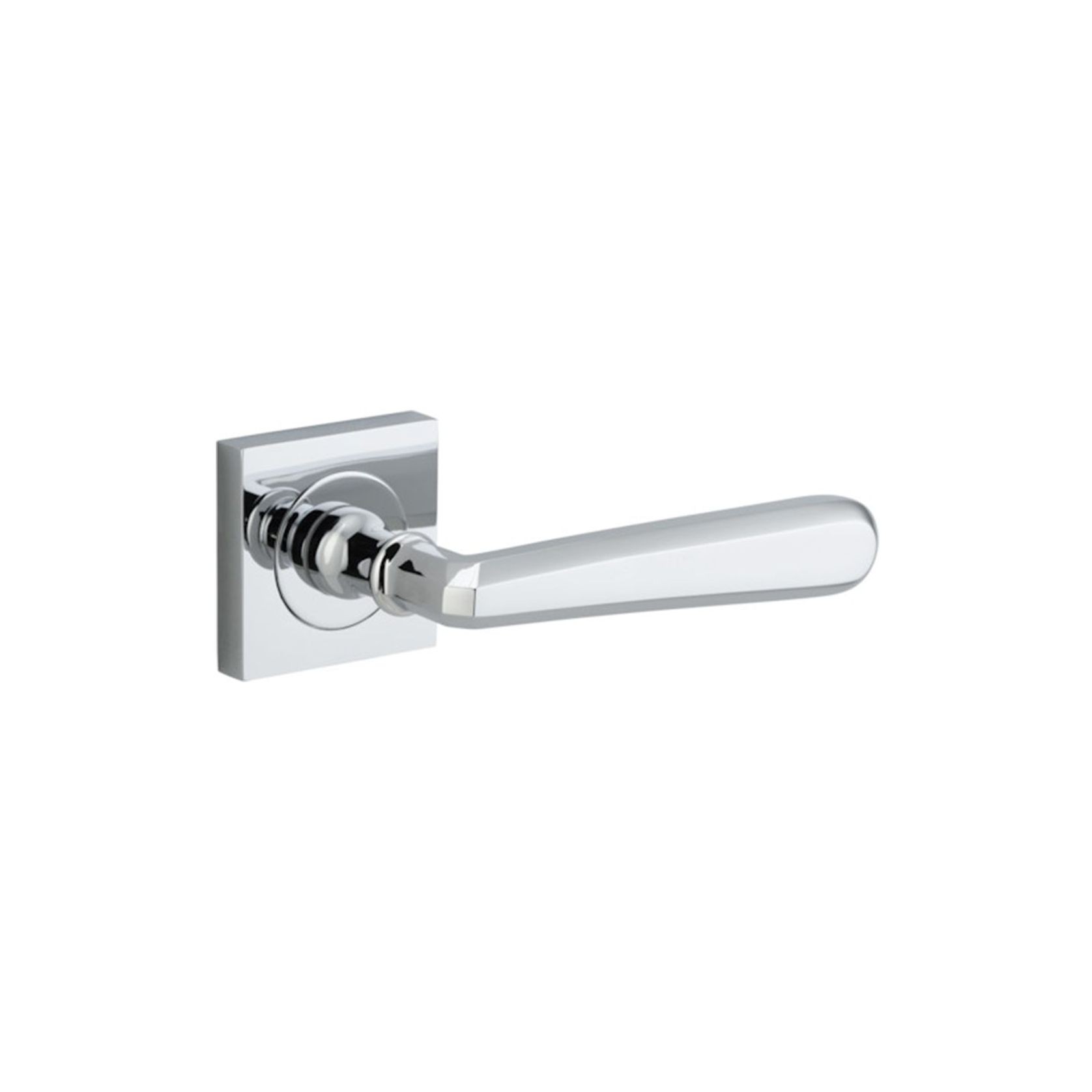 Iver Copenhagen Door Lever Handle on Square Rose gallery detail image