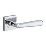 Iver Copenhagen Door Lever Handle on Square Rose gallery detail image