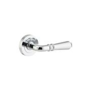 Iver Sarlat Door Lever Handle on Round Rose gallery detail image