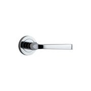 Iver Annecy Door Lever Handle on Round Rose gallery detail image