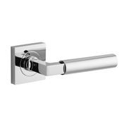 Iver Berlin Door Lever Handle on Square Rose Passage gallery detail image