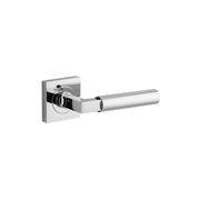 Iver Berlin Door Lever Handle on Square Rose Passage gallery detail image