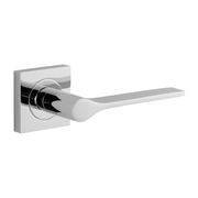 Iver Como Door Lever Handle on Square Rose Passage gallery detail image