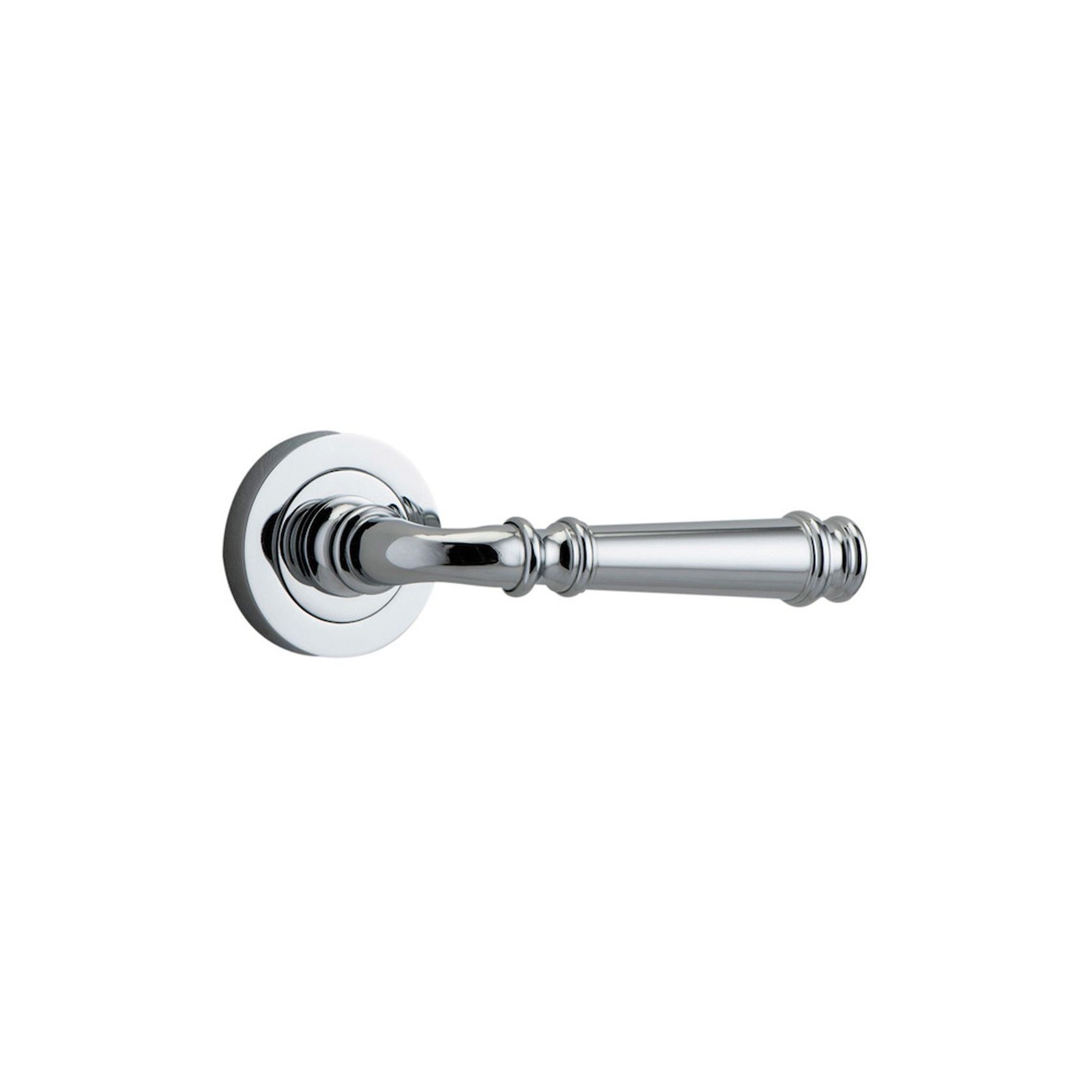 Iver Verona Door Lever Handle on Round Rose gallery detail image
