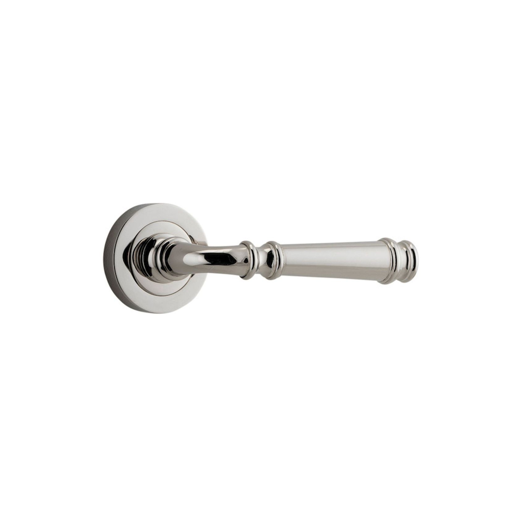 Iver Verona Door Lever Handle on Round Rose gallery detail image