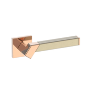 Kawajun Solid Brass and Vertigo Door Leverset TBT gallery detail image