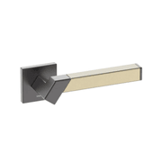 Kawajun Solid Brass and Vertigo Door Leverset TBT gallery detail image