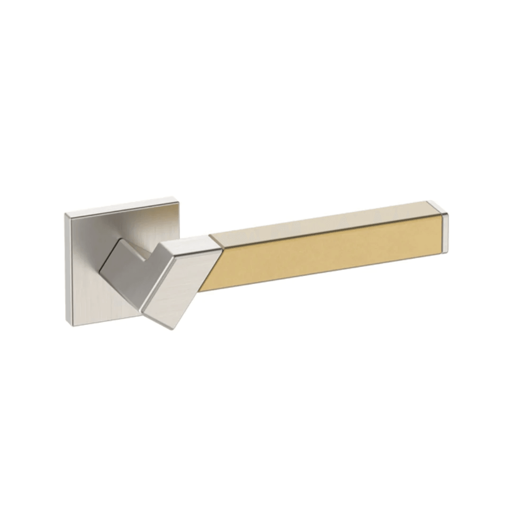 Kawajun Solid Brass and Vertigo Door Leverset TBT gallery detail image