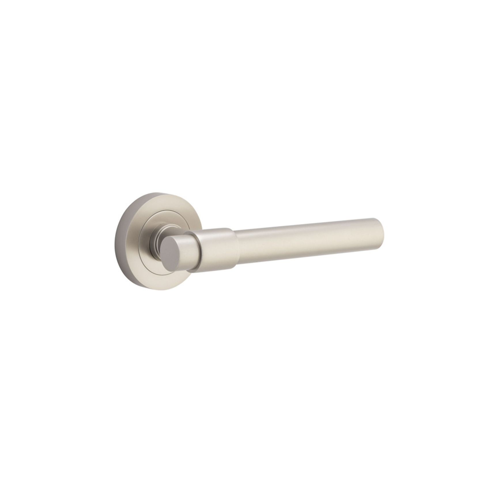 Helsinki Door Lever Round Rose gallery detail image