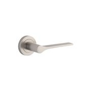 Iver Como Door Lever Handle on Round Rose Passage gallery detail image