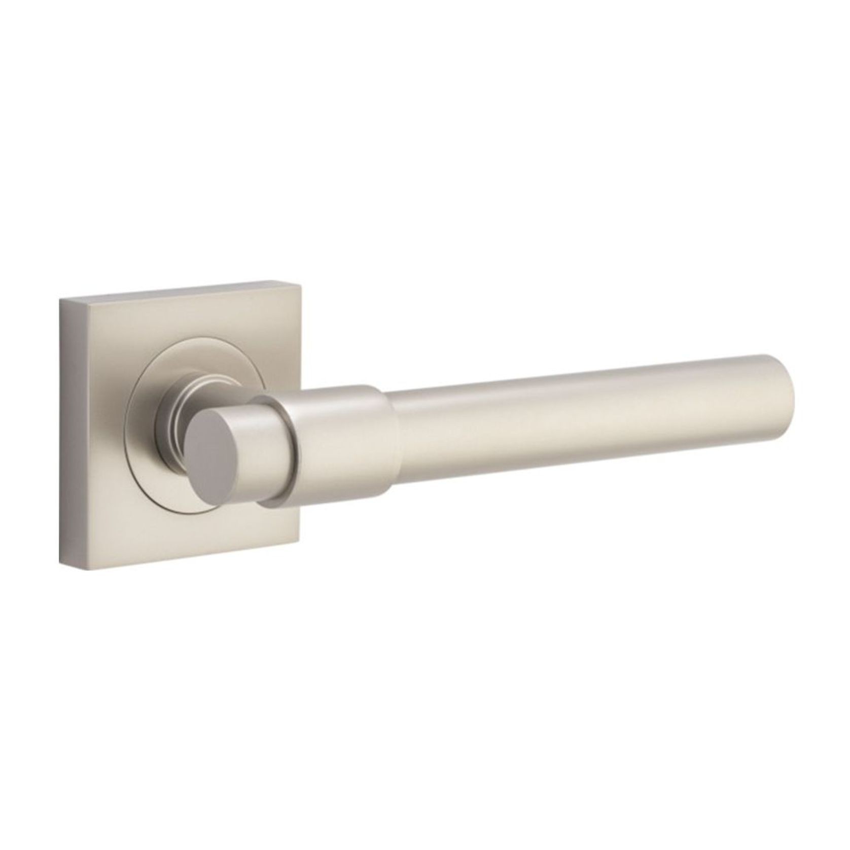 Iver Helsinki Door Lever Handle on Square Rose gallery detail image