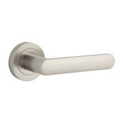Iver Osaka Door Lever Handle on Round Rose gallery detail image