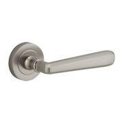 Iver Copenhagen Door Lever Handle on Round Rose gallery detail image