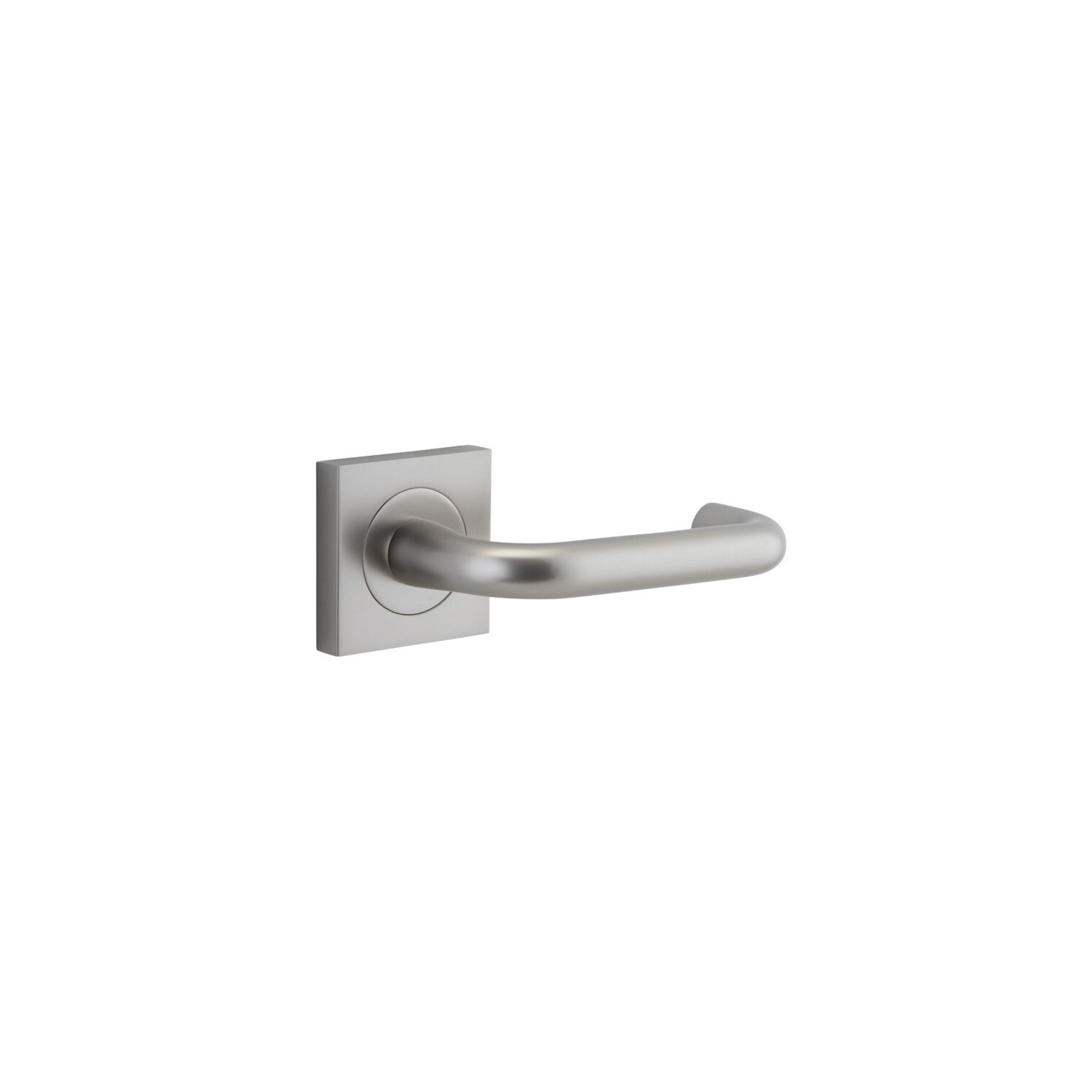 Iver Oslo Square Lever Door Handle on Rose Passage gallery detail image