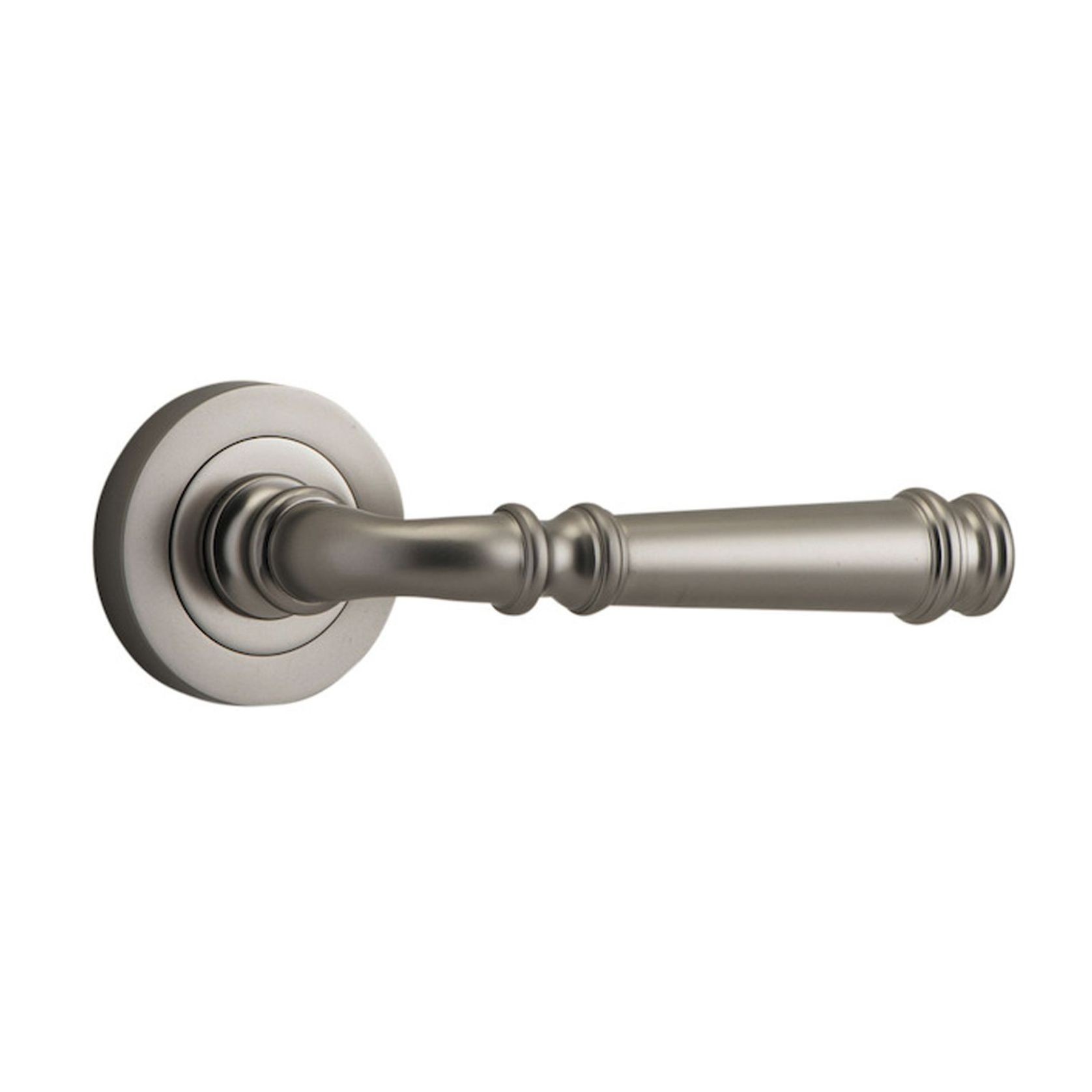 Iver Verona Door Lever Handle on Round Rose gallery detail image