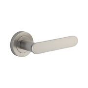 Iver Bronte Door Lever on Round Rose Passage gallery detail image