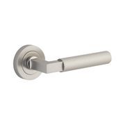 Iver Brunswick Door Lever Handle on Round Rose Passage gallery detail image