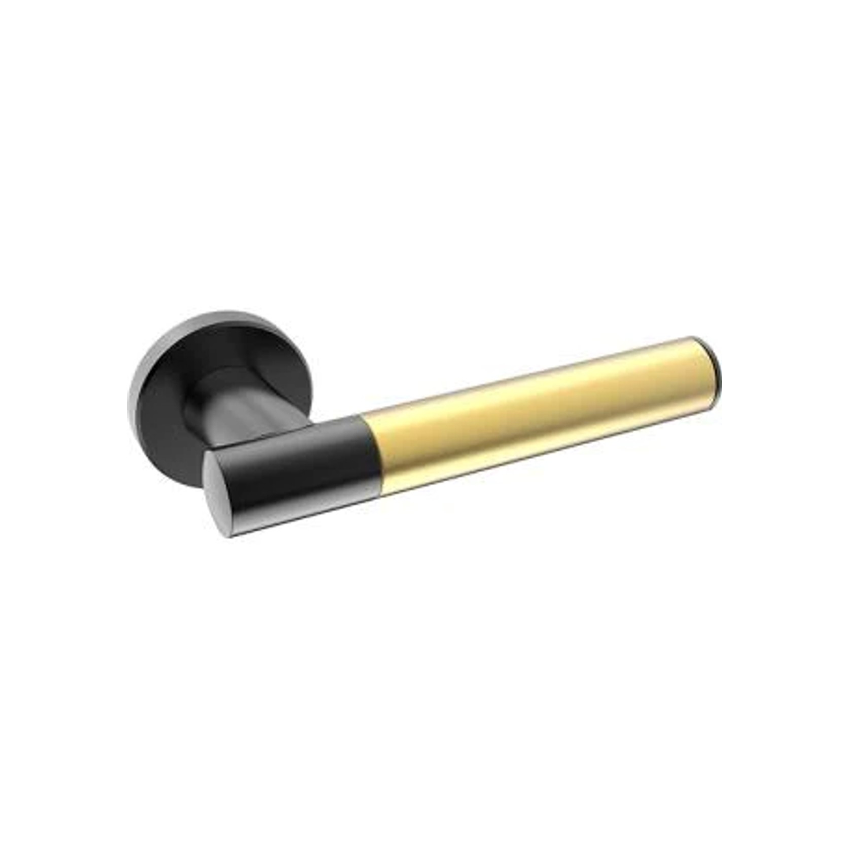 Kawajun Solid Brass and Vertigo Door Leverset TCC gallery detail image