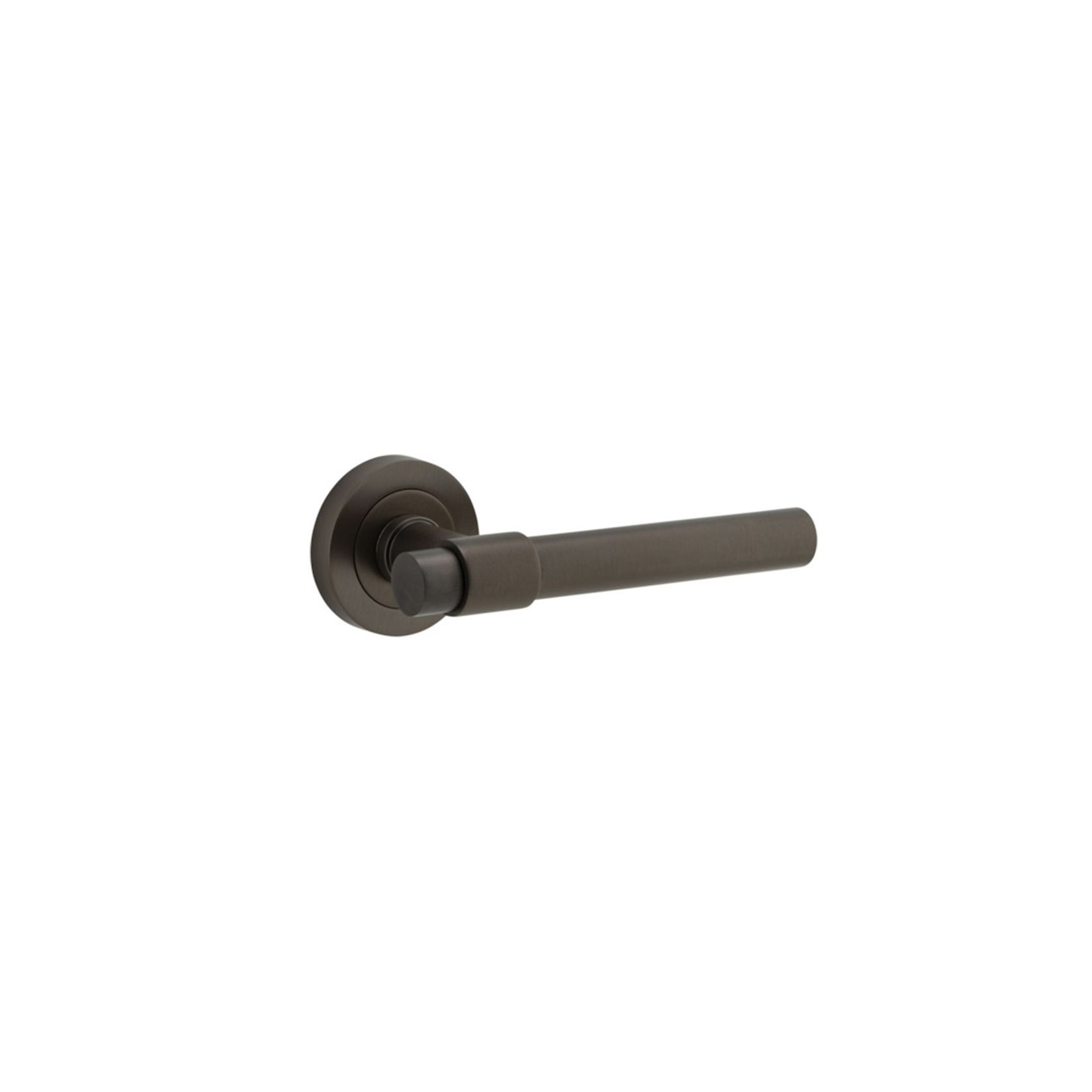 Helsinki Door Lever Round Rose gallery detail image