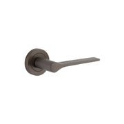 Iver Como Door Lever Handle on Round Rose Passage gallery detail image