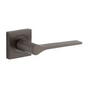 Iver Como Door Lever Handle on Square Rose Passage gallery detail image