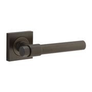 Iver Helsinki Door Lever Handle on Square Rose gallery detail image