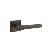 Iver Helsinki Door Lever Handle on Square Rose gallery detail image