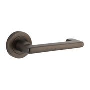 Iver Baltimore Return Door Lever Handle on Round Rose gallery detail image